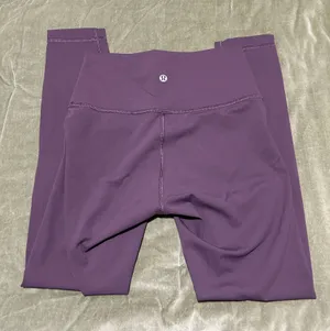 Lululemon Purple Wunder Under Leggings thumbnail 1