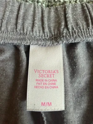 Victoria’s Secret Pajama Set M Geometric Racerback Tank Shorts Y2K thumbnail 5