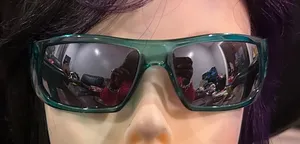 Identity Stylish Green Sunglasses thumbnail 1