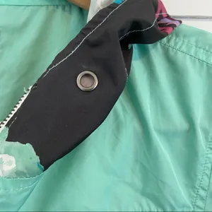 Empyre Hooded Wind Breaker Jacket. Size Large. Green thumbnail 5