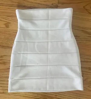 Love Culture Tan Bandage Skirt Size Small thumbnail 1