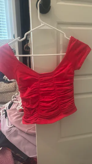 Free people red top thumbnail 3