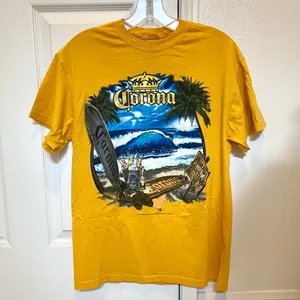 Corona Tropical Yellow T-Shirt thumbnail 1