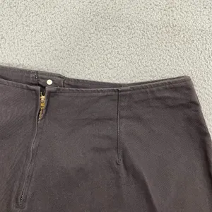NEW Modom Designs Skort Women 24 Brown Button Front Vintage Cotton thumbnail 6