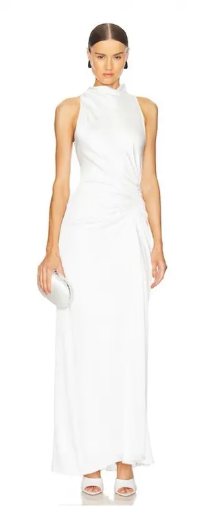 A.L.C. Inez Gown in Pearl Size 6 thumbnail 1