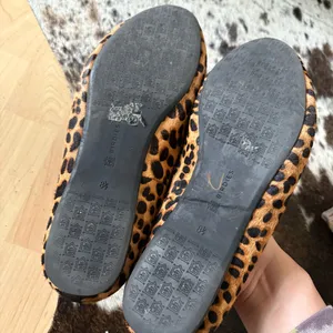 BIRDIES The Starling cheetah‎ calf hair loafers Size 8.5 thumbnail 4