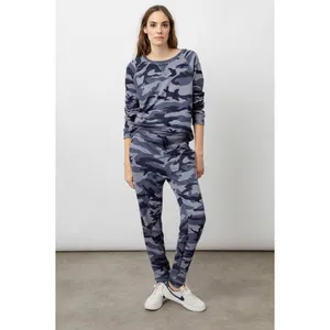 RAILS Theo Blue Indigo Camo Sweatshirt size small thumbnail 2