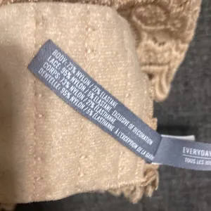 Aerie Everyday Demi Coverage Tan Color Bra Women’s Size 34B thumbnail 8