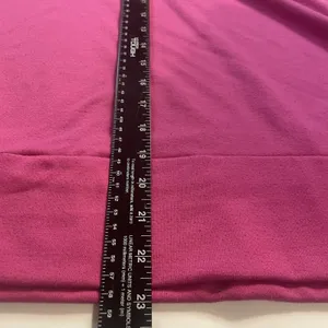 Nine West 2X Active Women's Pink Pullover Hoodie Short Sleeve Relaxed Fit Logo thumbnail 7
