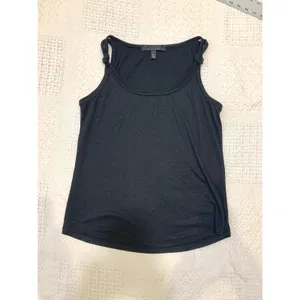 WHBM small ribbed knot strap shimmer tank blouse top TS 3376 thumbnail 8