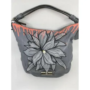 coach w hand customized by me street art gray cora thumbnail 5