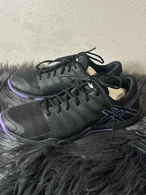 Asics Met Conviction Womens Running Sneakers Black Purple Size 8 thumbnail 3