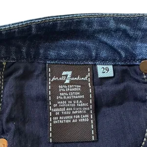 7 For All Mankind Mid Rise Kimmie Bootcut Dark Wash Jeans Women's Size 29 | 29-2 thumbnail 6