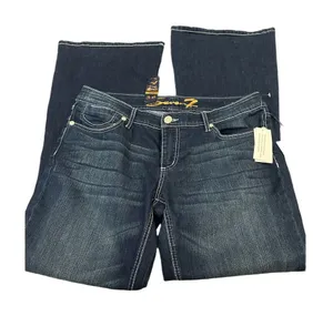 Seven7 Women's Indigo Boot Cut Jeans thumbnail 1