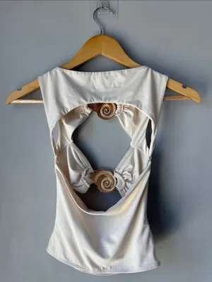 Peppermayo Lagoon Cut Out Seashell Top thumbnail 5