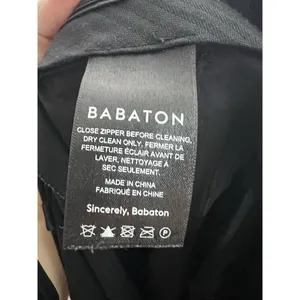 ARITZIA Babaton Pants Women Sz 6 Black Straight Office Career Classic thumbnail 9