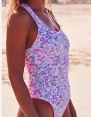 LoveshackFancy Floral One-Piece Swimsuit S size thumbnail 2