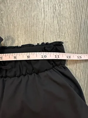 Lululemon Sz 2 Keep Moving High Rise Business Casual Pull On Women’s Black Pants thumbnail 6
