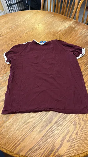 Adidas Dark Maroon Shirt thumbnail 2
