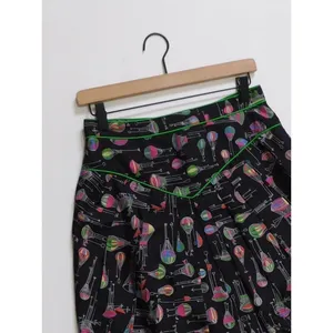 Anthropologie ANNA SUI Montgolfier Silk Skirt Hot Air Balloon Print Size 6 thumbnail 3
