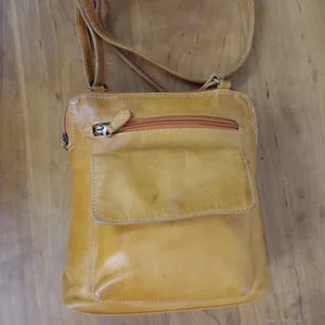 Chaos Leather Collection Small Leather Crossbody Purse thumbnail 3