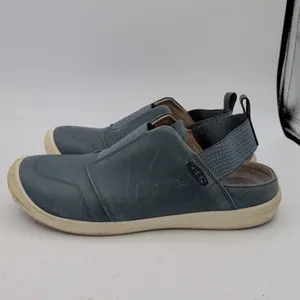 KEEN Lorelai Blue Leather Slingback Slip On Shoes‎ Womens 10 1024941 Flat thumbnail 2