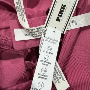 NEW Victoria’s Secret PINK Seamless Air Sports Bra Women’s Medium thumbnail 3