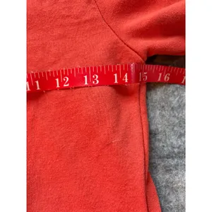 Free People Vintage Y2K Butterfly Graphic Henley Hoodie Longline Tunic Small thumbnail 3
