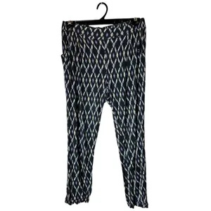 Anthropologie Lilka Pants Women Medium Blue Purple Geometric Loungewear‎ Boho thumbnail 3