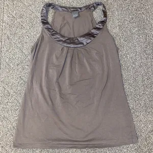 Ann Taylor Grey sleeveless Tank Top thumbnail 1