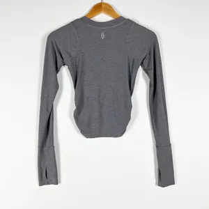 Free People FP Movement Tempo Ruched Long Sleeve Crew Neck Long Sleeve Tee Top thumbnail 4