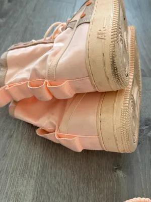 Nike SF Air Force 1 High Peach Pink Tan Women’s 9.5 Sneakers thumbnail 6
