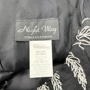 Night Way Collections Gown Dress Womens 6 Whimsigoth‎ Fairy Grunge Coquette Gala thumbnail 8