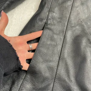 East 5th Genuine Leather Blazer‎ Jacket Black Women's Medium thumbnail 4