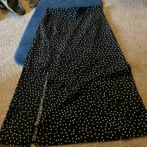 Nasty Gal black polka dot‎ skirt 6 thumbnail 1