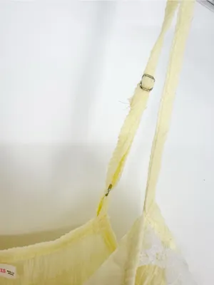 Lush Tie Front Tank‎ Top Women's XS Butter Coquette thumbnail 6