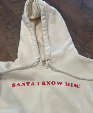Sunkissed Coconut Buddy the Elf Sweatshirt Tan Size M thumbnail 2