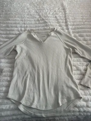 American Eagle Long Sleeve Waffle  thumbnail 3