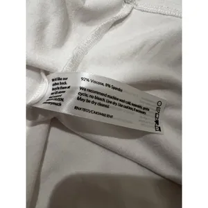 Eileen Fisher Women's White Asymmetrical Tunic Size Medium Lagenlook‎ Minimalist thumbnail 6
