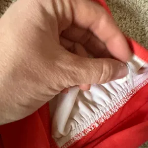 J Crew halter back bikini top red thumbnail 4