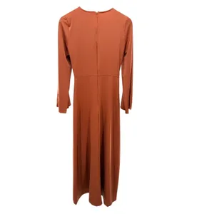 Amariah Aphrodite Maxi Dress Coffee‎ Brown Modest Long Sleeve Womens Small thumbnail 8