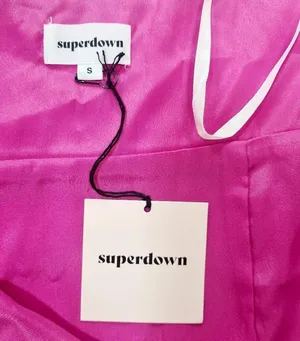 Superdown Samira Mini Dress in Hot Pink Small thumbnail 7