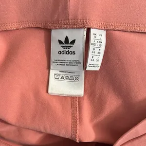 Adidas Pink High-Waist Leggings with Side Stripes thumbnail 8