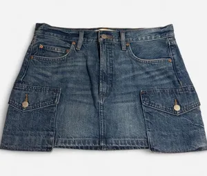 Aritzia blue denim mini skirt #aritzia #denim thumbnail 1