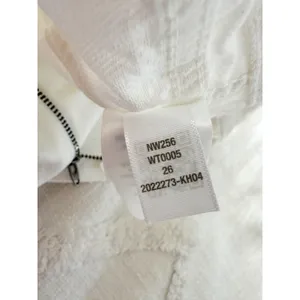 Madewell |‎ NWT Cleo Straight Jean Patch Pocket White Denim | Sz 26 thumbnail 13