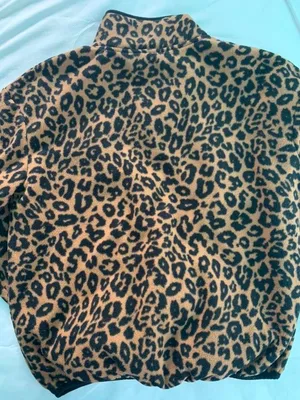Cheetah Print Sherpa Size XS thumbnail 2