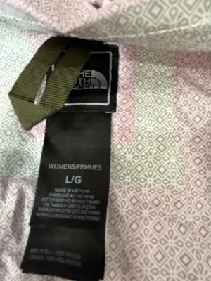 The North Face Womens Venture Rain Jacket Size Large L Purple Waterproof Windbreaker thumbnail 3