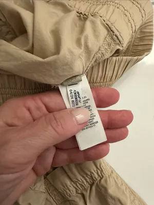 Aerie Khaki Cargo Pants - Wide Leg Utility Style thumbnail 7