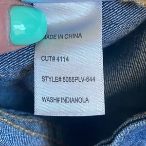 Articles of Society Indianola Distressed Flare Jeans Womens 7/28 Blue thumbnail 6