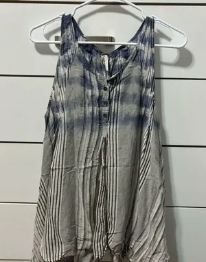 Free People Ombre Tunic Blouse thumbnail 2